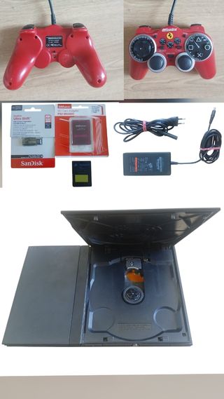 PS2 Slim + 72 Juegos + Accesorios