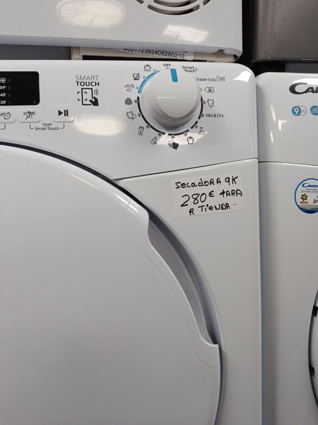 Secadora Candy Smart 9kg