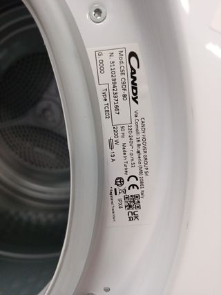 Secadora Candy Smart 9kg