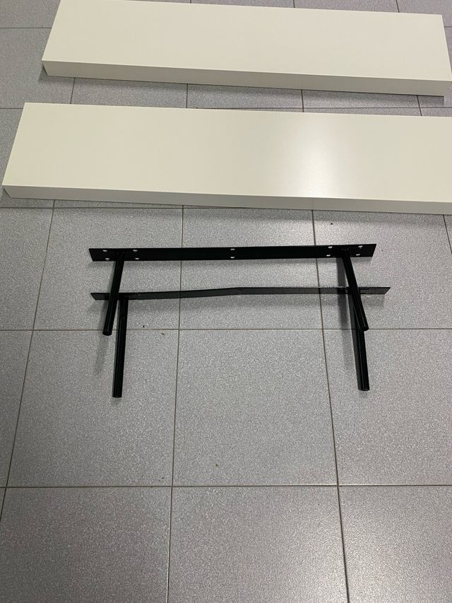 Estantes Ikea Lack Blancos (2 unidades)
