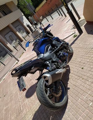 Kawasaki Z750 Azul Impecable!!!