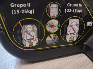 Silla de coche Encore negra grupo 2/3