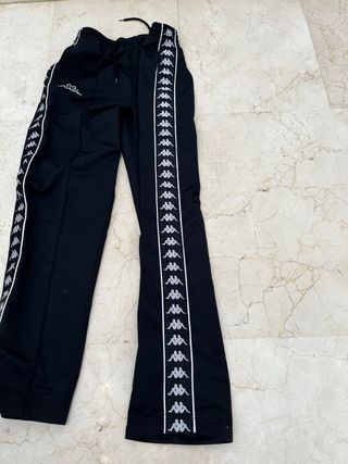 Pantalones deportivos Kappa negros vintage