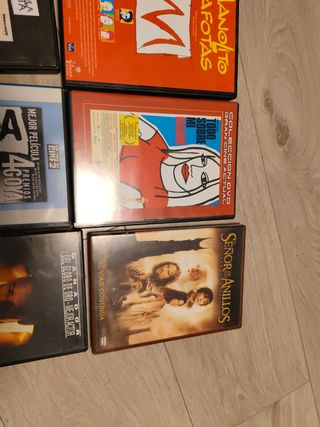 Lote 6 Películas DVD Títulos Top Parte 1