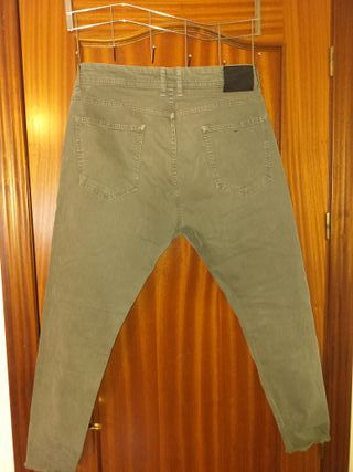 Pantalones hombre verde Talla M