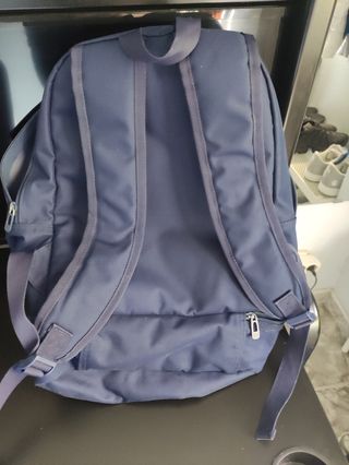 Mochila Oliver azul y multicolor