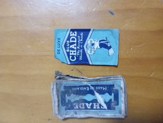 Cuchillas de afeitar Chade Blue De Luxe (2 unidade