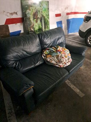 Sofá de 2 plazas gris oscuro medidas aproximadas 