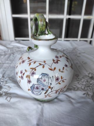 Brocca in ceramica decorata