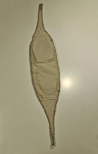 Top leopardo volantes talla M