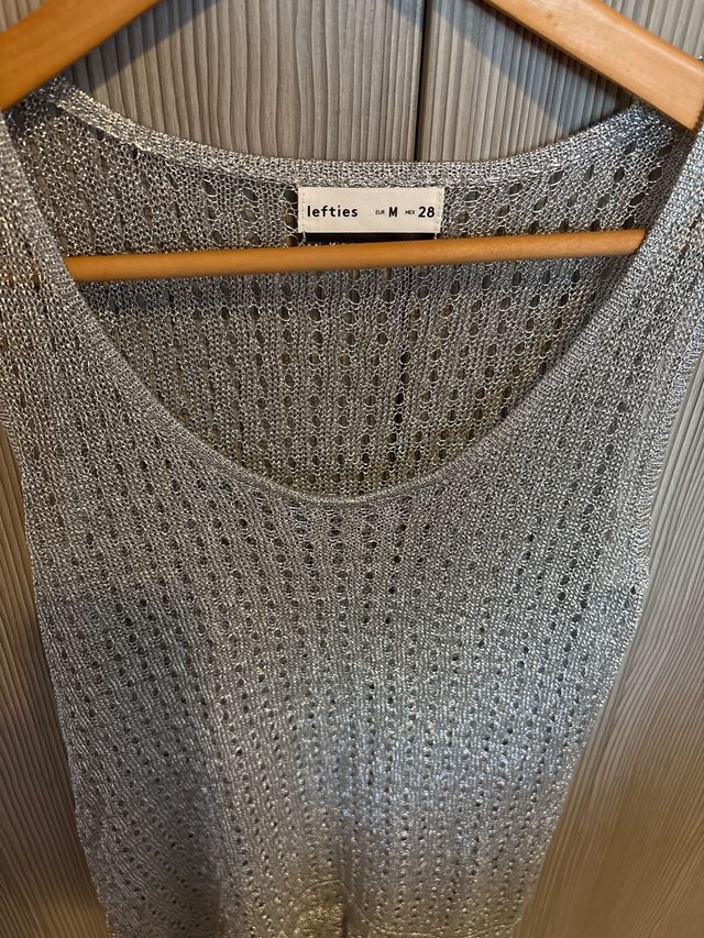 Top plateado Lefties M.. no envíos