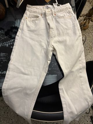 Pantalones blancos talla 32
