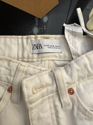 Pantalones blancos talla 32