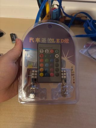 Bombillas H1 RGB LED con Mando