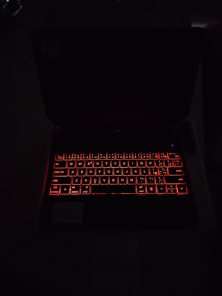 Funda Teclado Retroiluminado Negro
