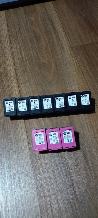 Cartuchos HP 305 Vacíos (Negro y Color)
