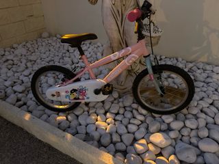 Bicicleta niña rosa Carrefour 16