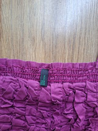 Top Morado Benetton Talla M