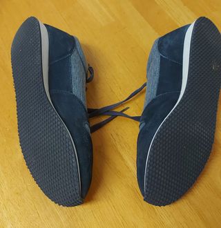 Zapatillas chico azul 