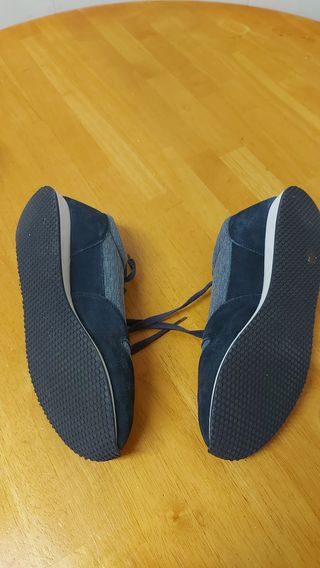 Zapatillas chico azul 
