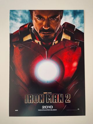 collezione iron man: poster cinema marvel in a3!