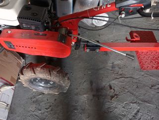 Motocultor completo rojo