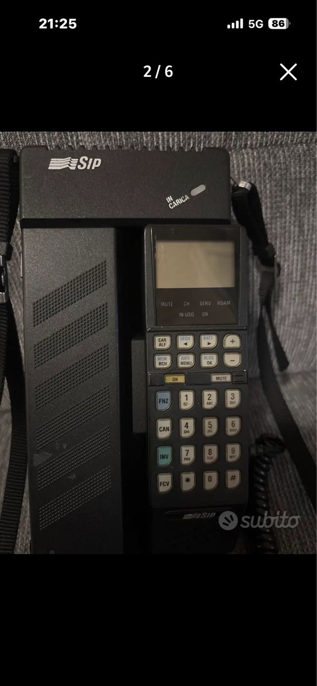 Telefono portatile Nokia vintage HSX-2JS