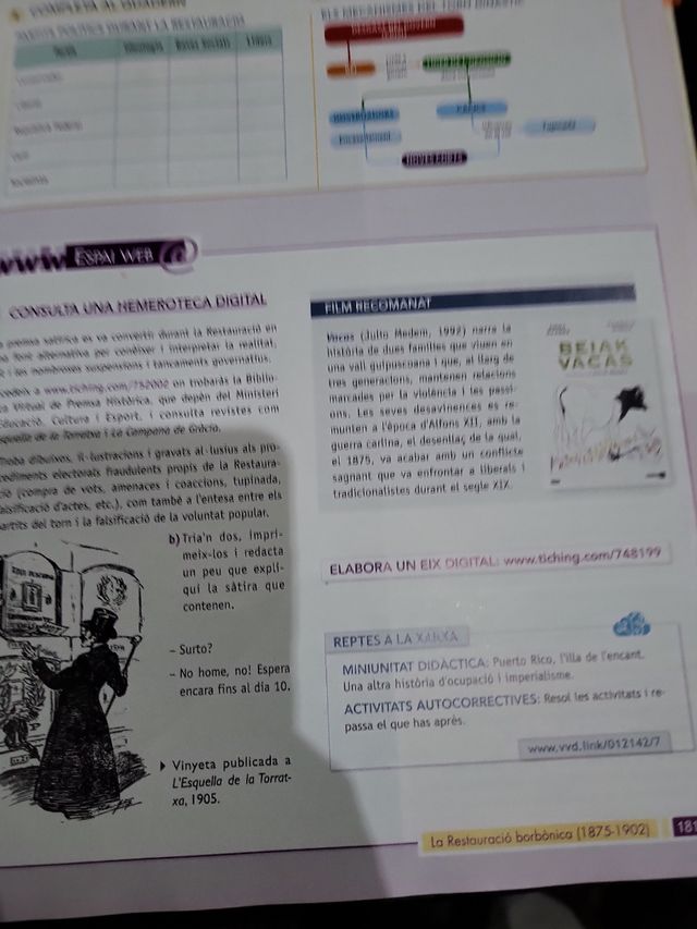 HB (HISTORIA) BATXILLERAT AULA 3D