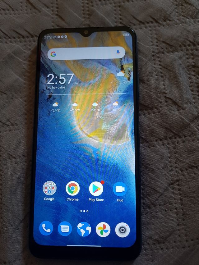 ZTE Blade A71 - Funda,Caja y cargador.