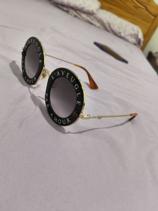 Gafas de sol Gucci redondas L'aveugle Par Amour