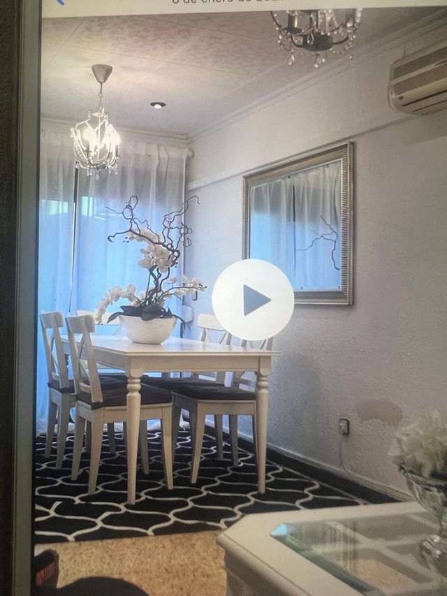 Alfombra Diseño Geométrico Blanco y Negro 