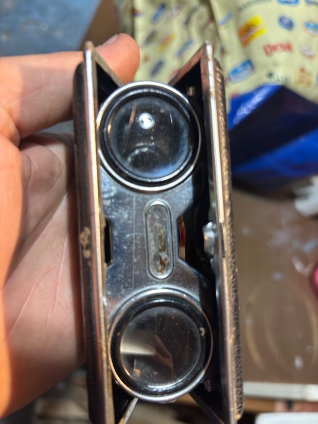 Binocolo tascabile vintage da teatro