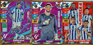 Plantilla REAL SOCIEDAD. Liga 2023 2024 Adrenalyn