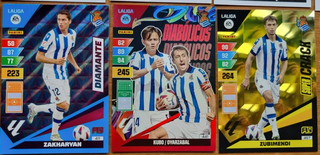 Plantilla REAL SOCIEDAD. Liga 2023 2024 Adrenalyn