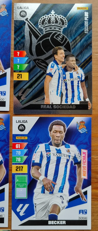 Plantilla REAL SOCIEDAD. Liga 2023 2024 Adrenalyn