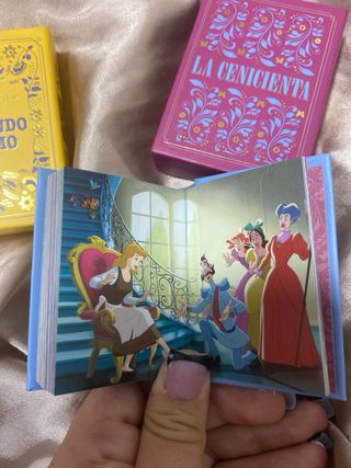 libros mini de Disney 