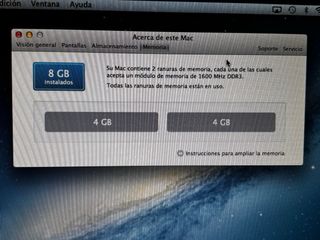 MacBook Pro 2011 Plata
