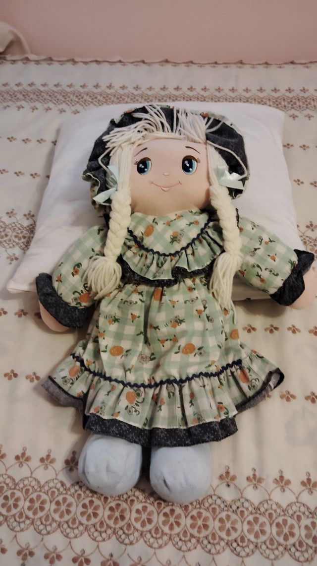 Muñeca de trapo vintage