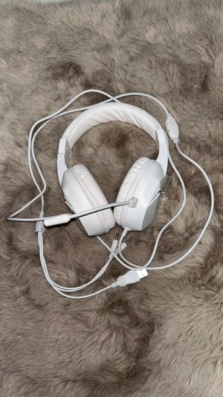 Cascos Gaming Mars Gaming PC Blancos