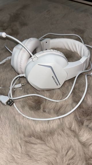 Cascos Gaming Mars Gaming PC Blancos