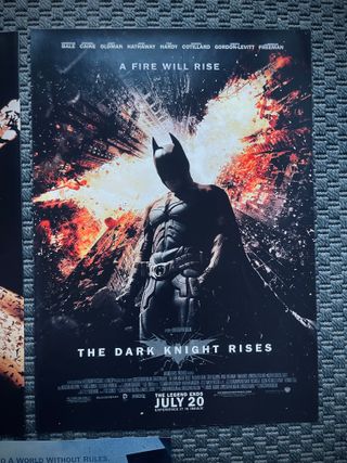 set locandine Batman vintage & moderne stampa A3 d