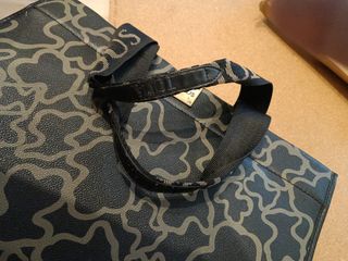 Bolso Tote Tous Negro y Marrón Original