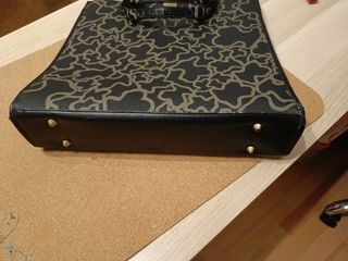 Bolso Tote Tous Negro y Marrón Original