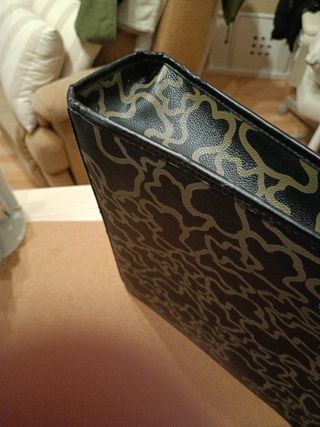 Bolso Tote Tous Negro y Marrón Original