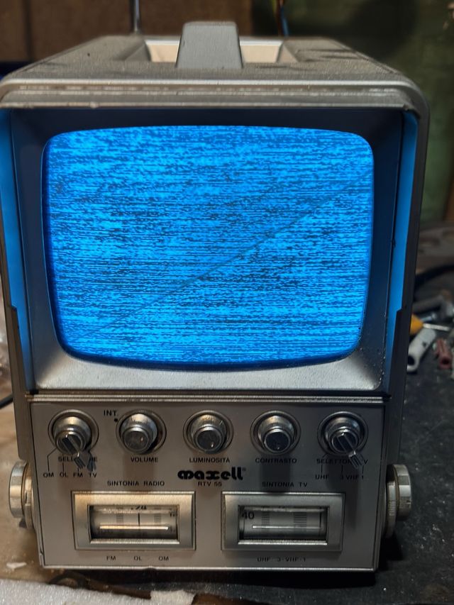 Maxell RTV 55 TV Radio Portatile