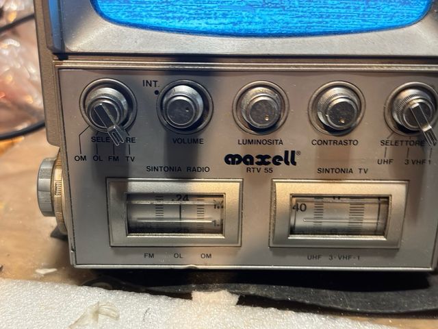 Maxell RTV 55 TV Radio Portatile