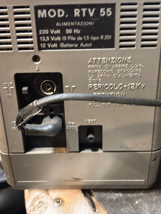 Maxell RTV 55 TV Radio Portatile