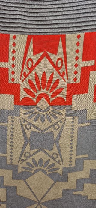 Vestido VAN-DOS estampado geométrico