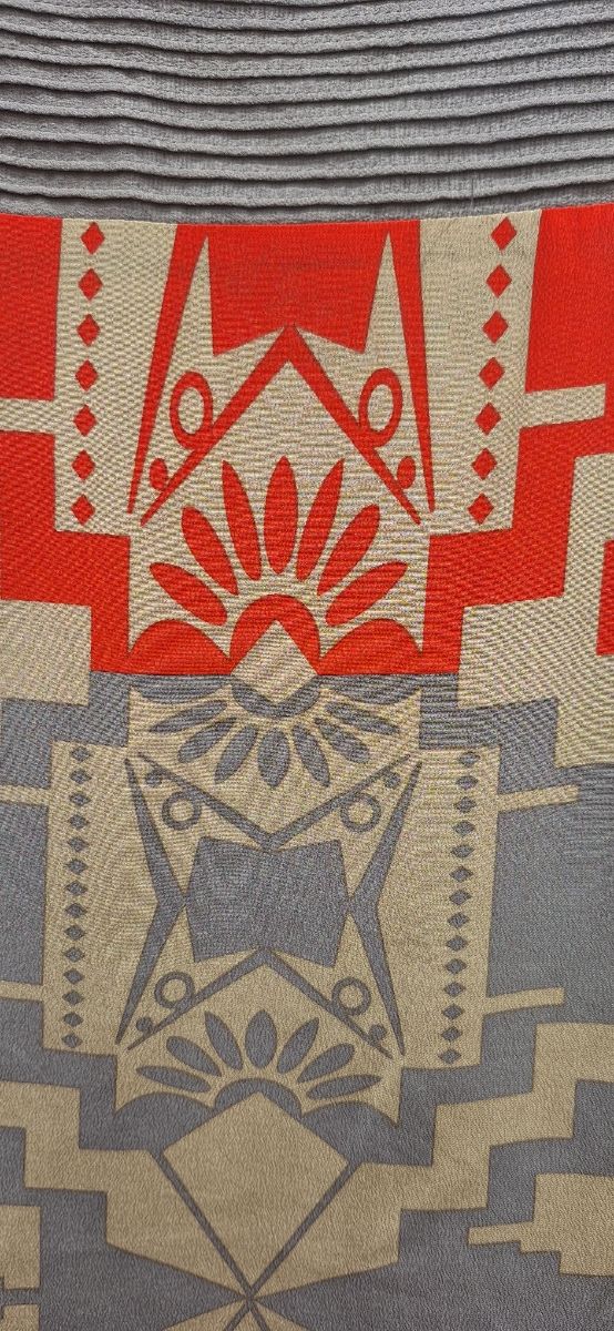 Vestido VAN-DOS estampado geométrico