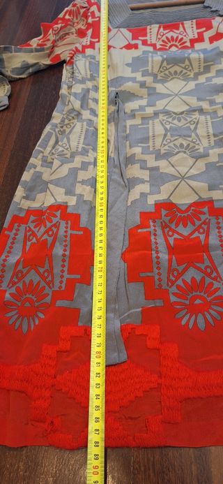 Vestido VAN-DOS estampado geométrico